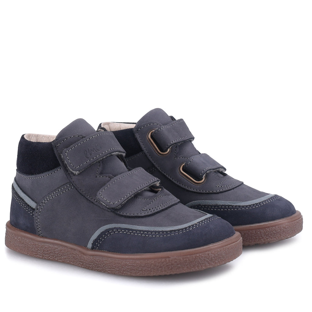 (E2754E-4) Emel velcro shoes - Blue navy - MintMouse (Unicorner Concept Store)