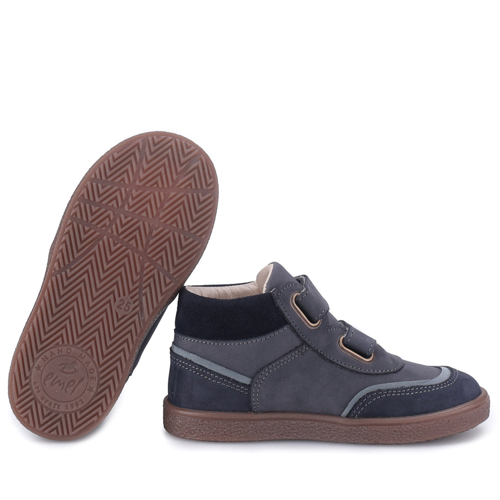 (E2754E-4) Emel velcro shoes - Blue navy - MintMouse (Unicorner Concept Store)