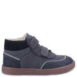 (E2754E-4) Emel velcro shoes - Blue navy