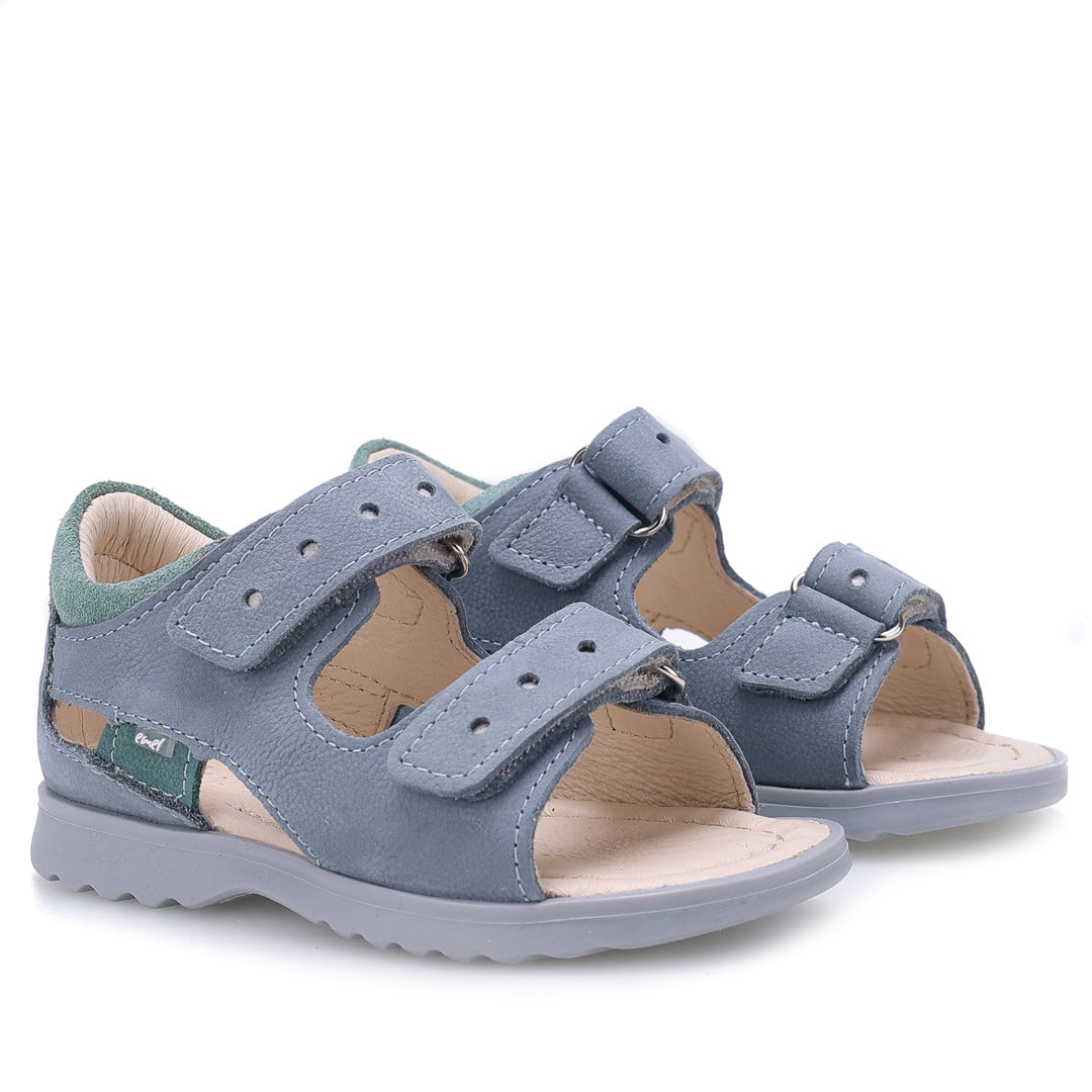 (2768A-9) Emel blue velcro sandals - MintMouse (Unicorner Concept Store)