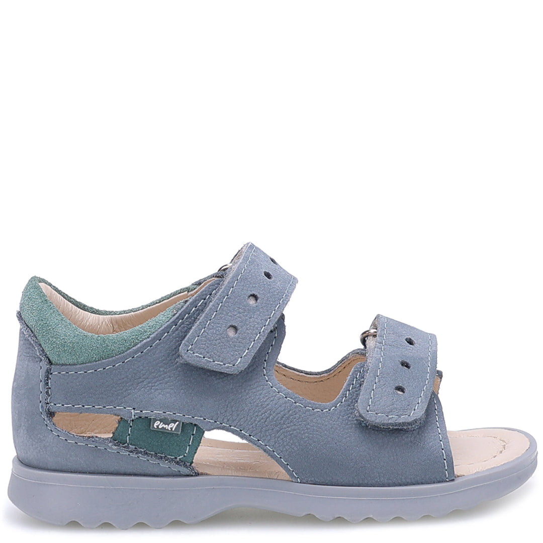 (2768A-9) Emel blue velcro sandals - MintMouse (Unicorner Concept Store)