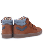 (2777A) Emel Brown velcro trainers