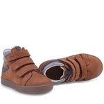 (2777A) Emel Brown velcro trainers