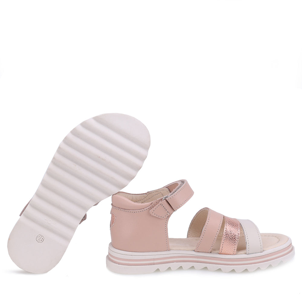 (2803) Emel pink straps sandal