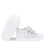 (2804-12/2805-12) Low Bumper Trainers White velcro