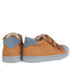 (2804-14 / 2805-14) Low Bumper Trainers Brown velcro