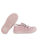 (2804-2/2805-2) Low Bumper Trainers Pink velcro