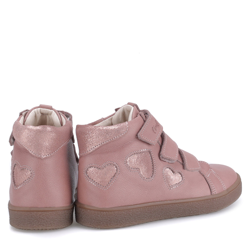 (E 2806-2) Emel Pink stars Velcro Trainers - MintMouse (Unicorner Concept Store)