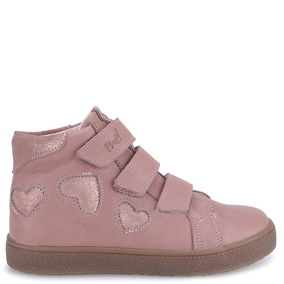 (E 2806-2) Emel Pink stars Velcro Trainers - MintMouse (Unicorner Concept Store)