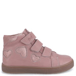 (E 2806-2) Emel Pink stars Velcro Trainers