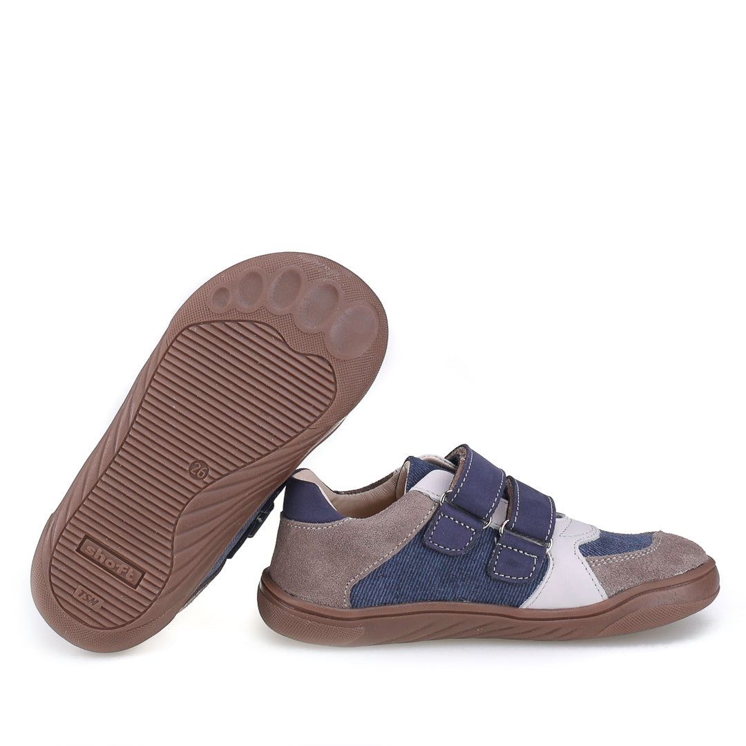 (E1610-4 / 2814M) Barefoot Low Verlco Sneaker Jeans - MintMouse (Unicorner Concept Store)