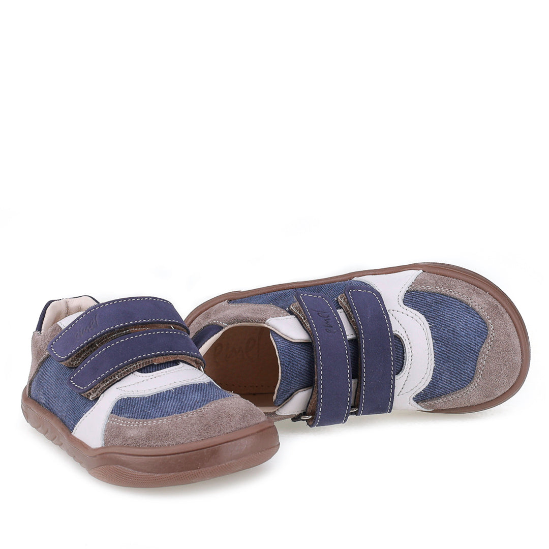 (E1610-4 / 2814M) Barefoot Low Verlco Sneaker Jeans - MintMouse (Unicorner Concept Store)