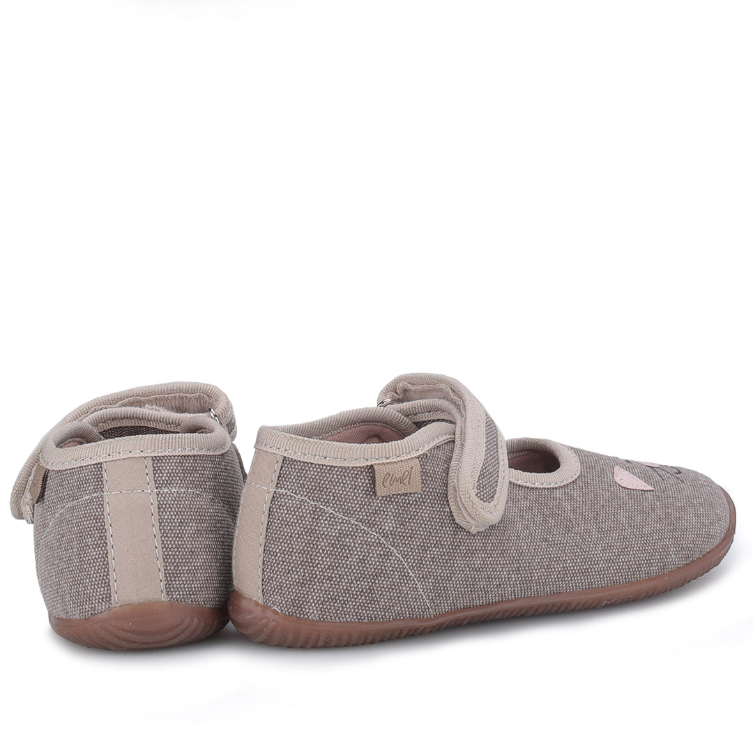 (EK4000C-1) Emel slippers ballerina - Grey Cat - MintMouse (Unicorner Concept Store)