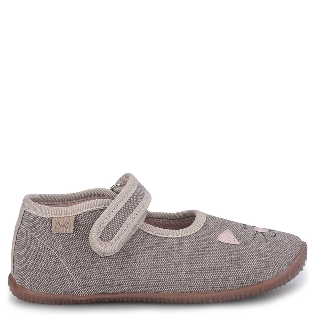 (EK4000C-1) Emel slippers ballerina - Grey Cat - MintMouse (Unicorner Concept Store)