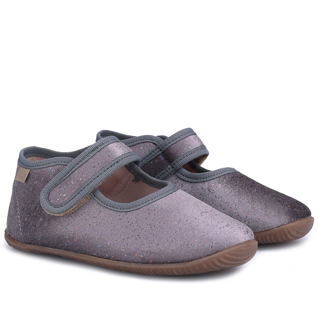 (EK4000D) Emel slippers - Grey Velvet - MintMouse (Unicorner Concept Store)
