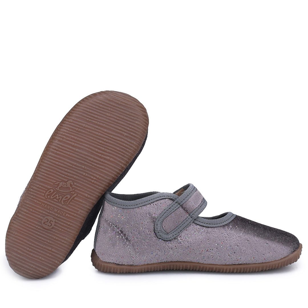 (EK4000D) Emel slippers - Grey Velvet - MintMouse (Unicorner Concept Store)