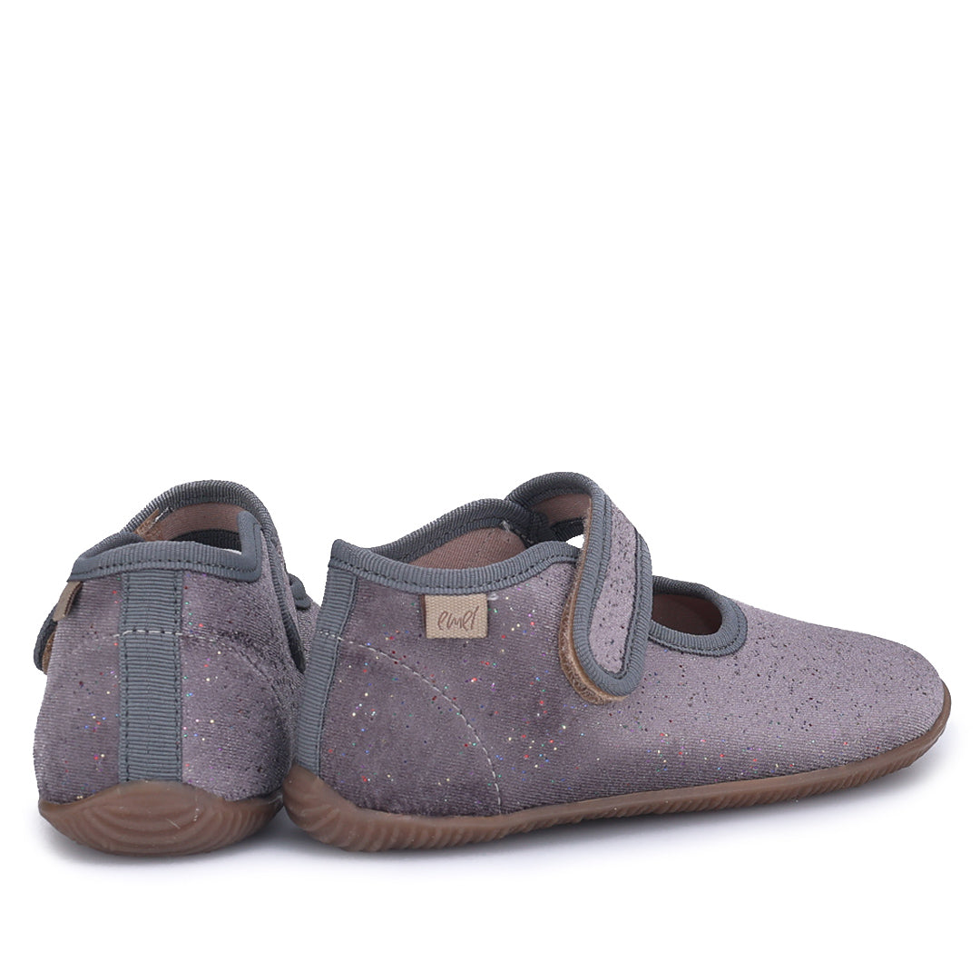 (EK4000D) Emel slippers - Grey Velvet - MintMouse (Unicorner Concept Store)