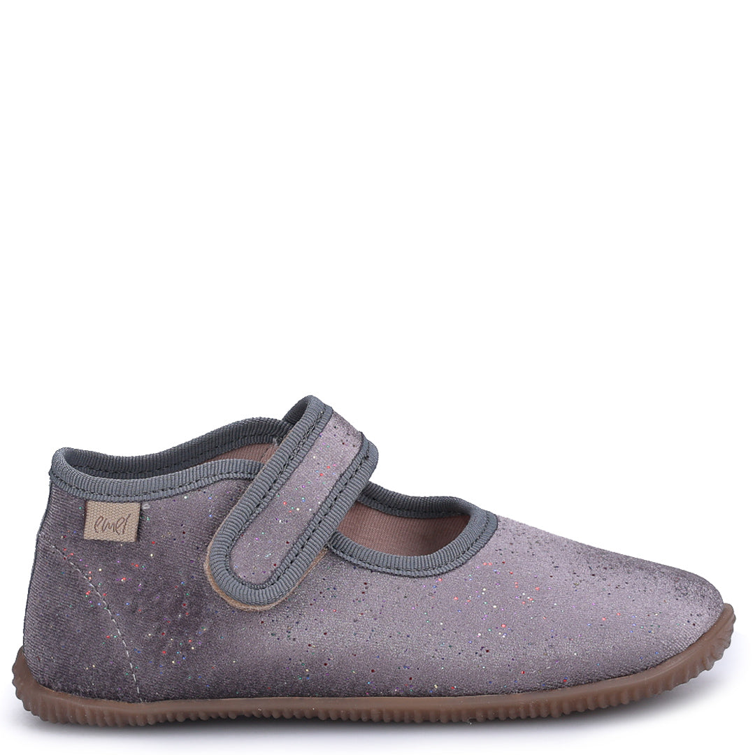 (EK4000D) Emel slippers - Grey Velvet - MintMouse (Unicorner Concept Store)