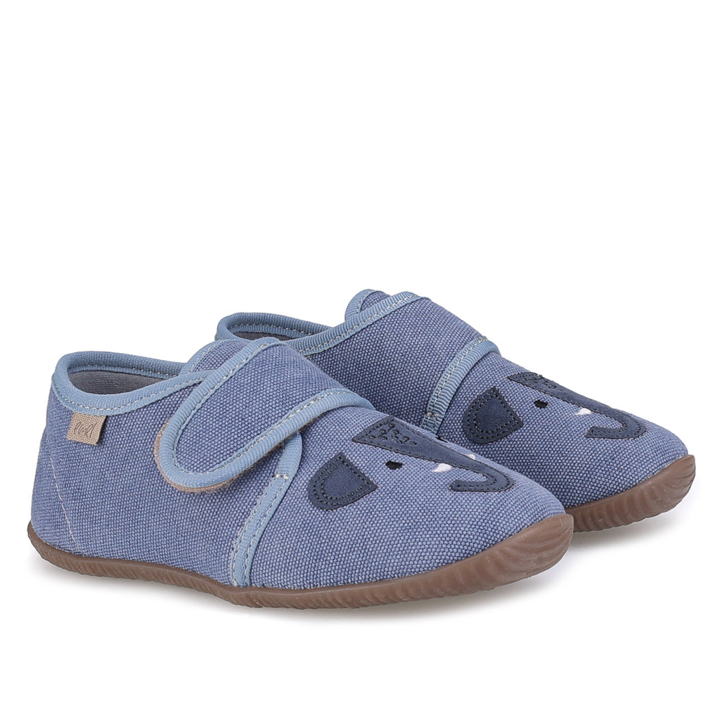 (EK5000C-1) Emel slippers - Blue Elephant - MintMouse (Unicorner Concept Store)