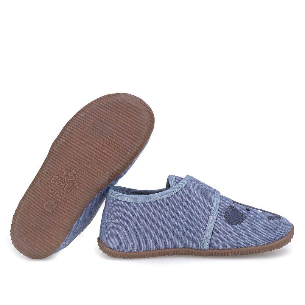 (EK5000C-1) Emel slippers - Blue Elephant - MintMouse (Unicorner Concept Store)