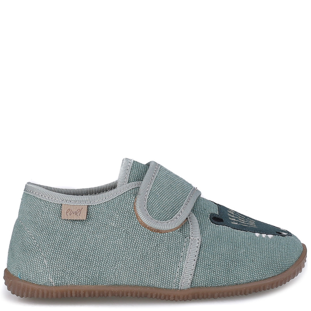 (EK5000C) Emel slippers - Green crocodile - MintMouse (Unicorner Concept Store)