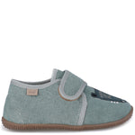 (EK5000C) Emel slippers - Green crocodile