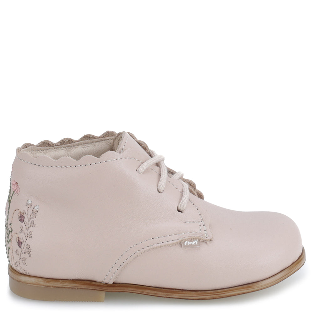 (1440D-8) Emel first shoes embroided flowers