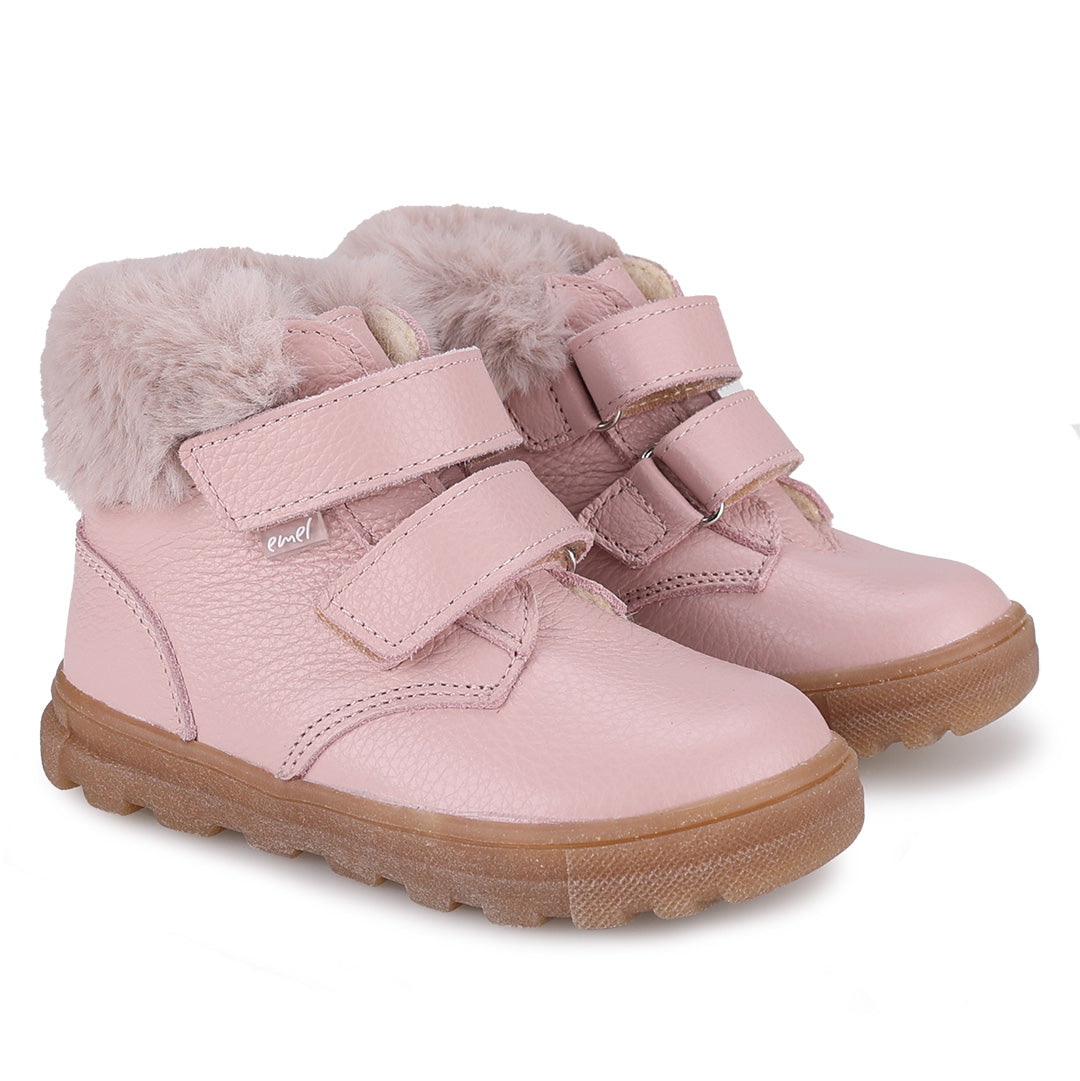 (EV2845A / EV2845MA) Emel Wool-lined Toddler Winter Ankle Boots
