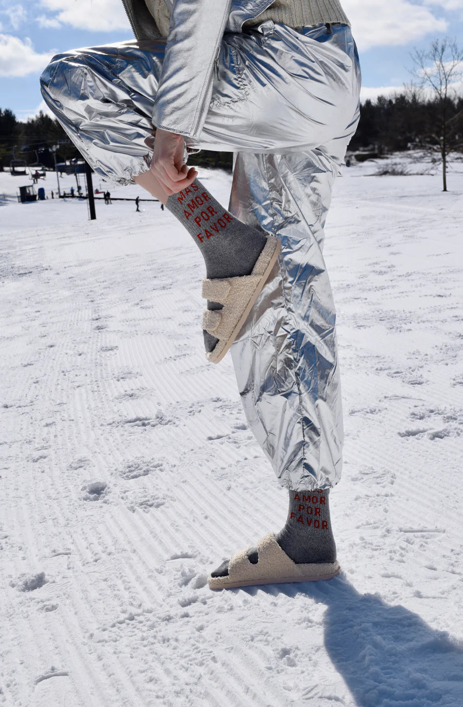 Freedom Moses Winter Slides - Evu Latte - MintMouse (Unicorner Concept Store)