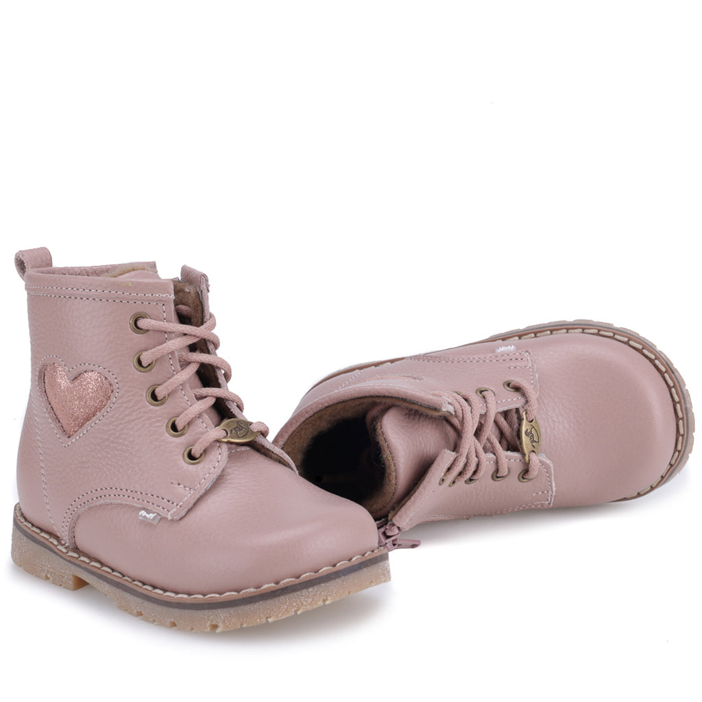 (EY2727D-2) Emel heart winter boots - MintMouse (Unicorner Concept Store)