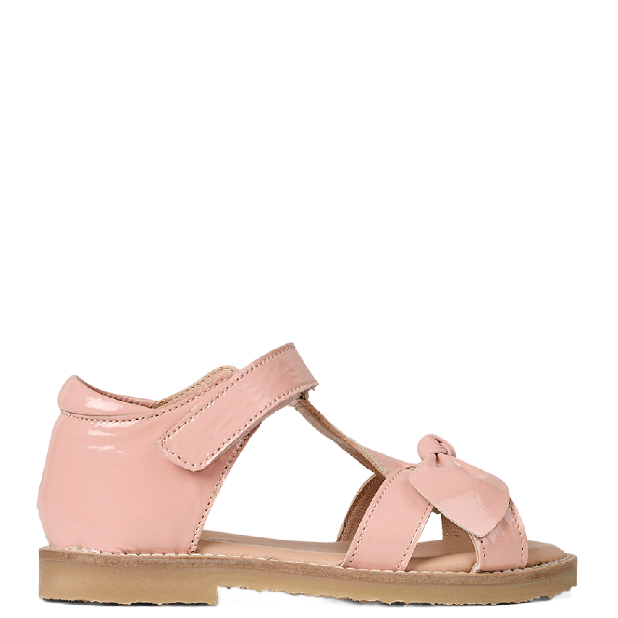(20598/A) Bow Sandal Peach Patent - MintMouse (Unicorner Concept Store)