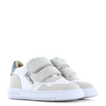(BN24S015-C) Leather Sneakers Baby-Proof White Jeans Blue - MintMouse (Unicorner Concept Store)