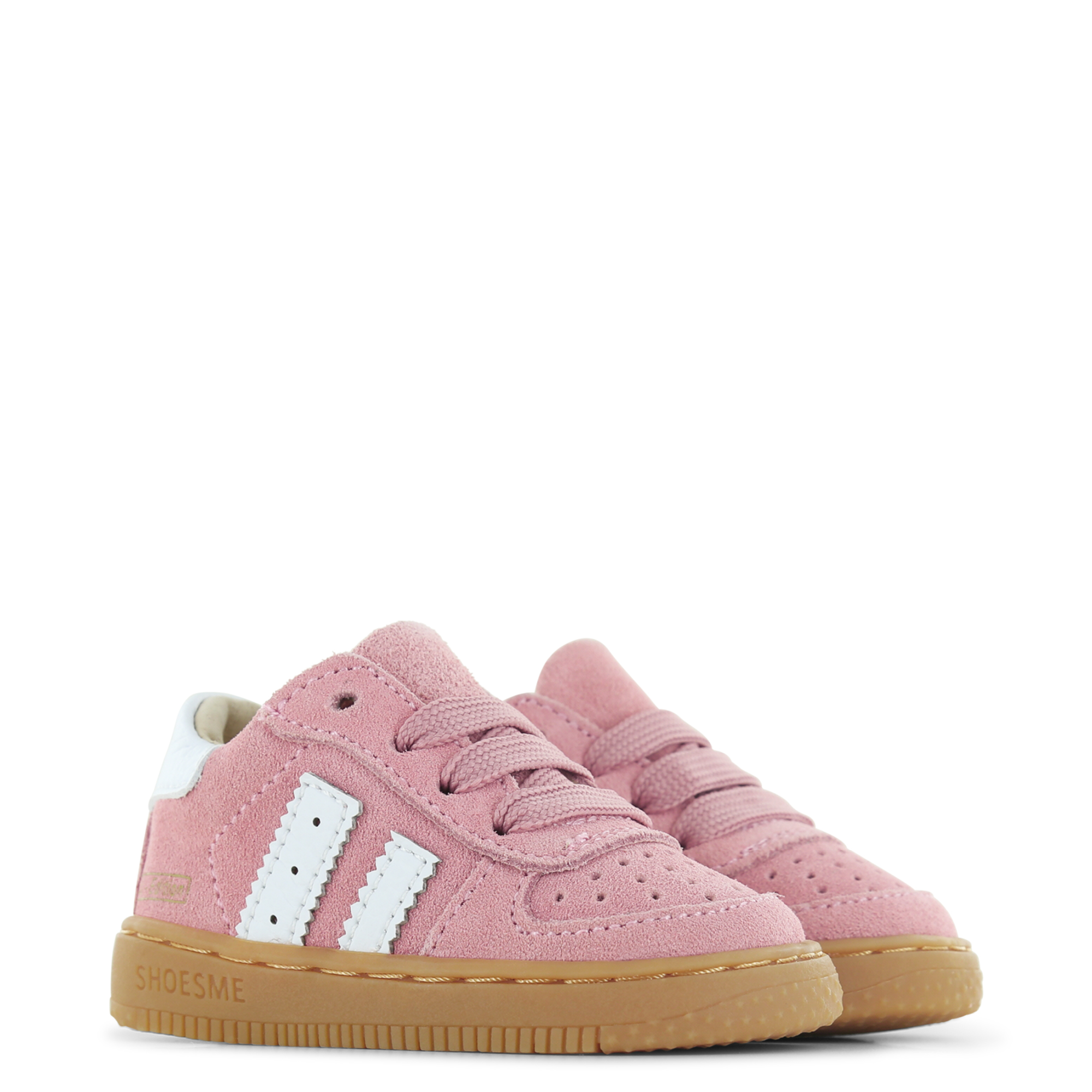 (BN25S002-B) Leather Lace up Sneakers Pink - MintMouse (Unicorner Concept Store)
