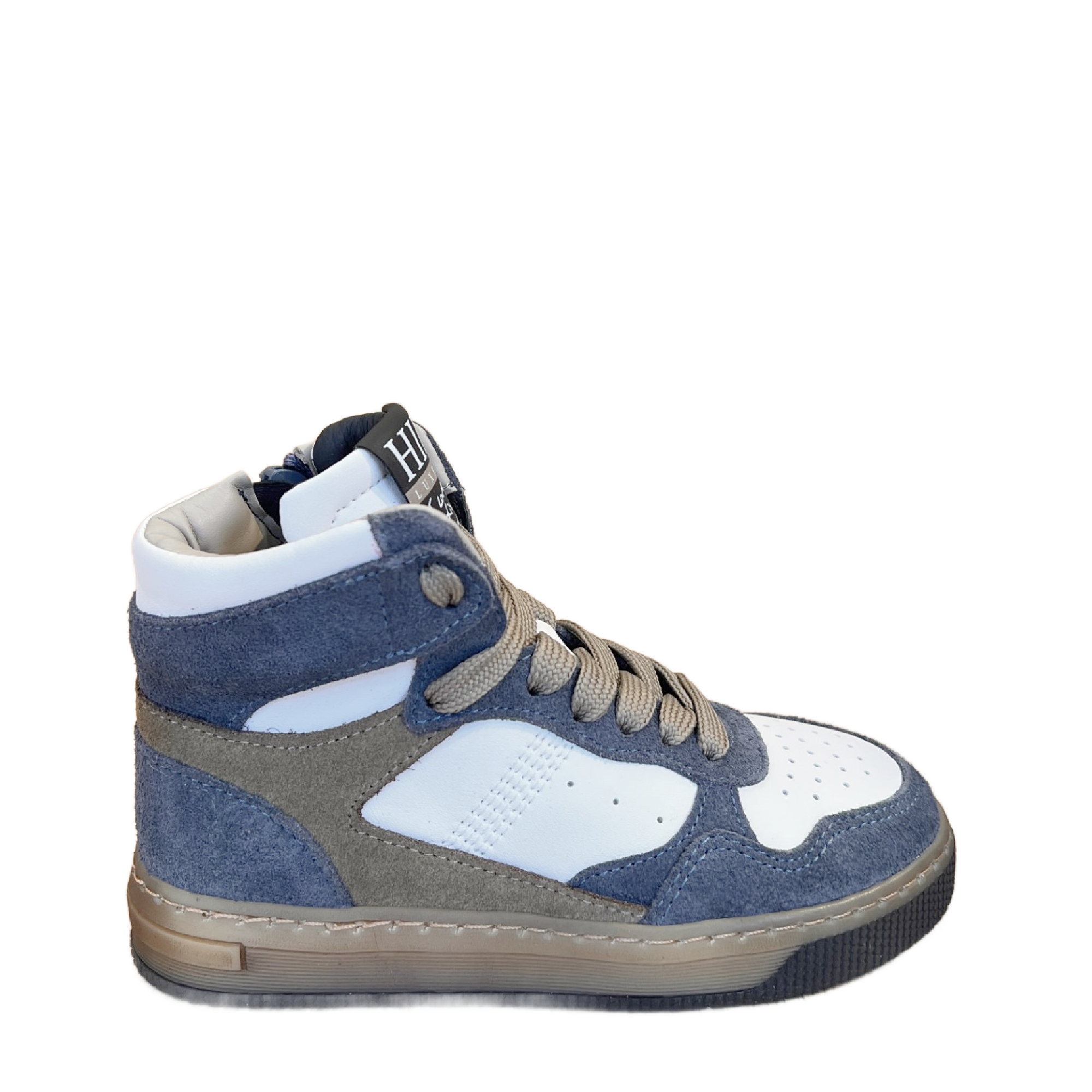 (H1224) Hip Shoes Dark Blue - Combi - MintMouse (Unicorner Concept Store)