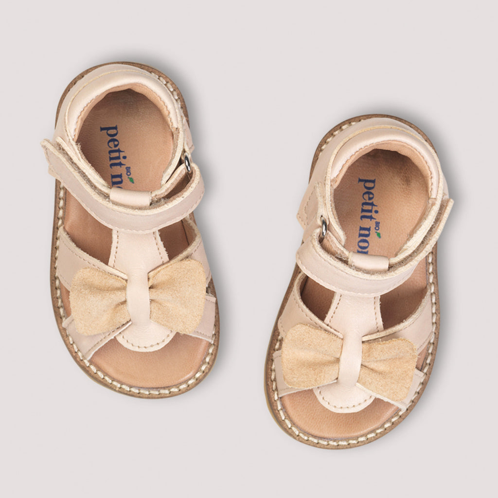 (20597/B 20597/A) Bow Sandal Cream - MintMouse (Unicorner Concept Store)