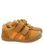 Barefoot Shoe Velcro Napa - Denis Napa Cognac