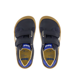 Barefoot Shoe Velcro Napa - Denis Napa Blue.