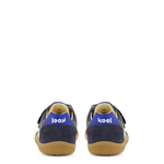 Barefoot Shoe Velcro Napa - Denis Napa Blue.