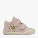 NATURINO KOLDE VL Met.Pebbled / Suede / Glitter Cipria-Platinum