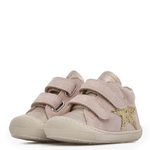 NATURINO KOLDE VL Met.Pebbled / Suede / Glitter Cipria-Platinum
