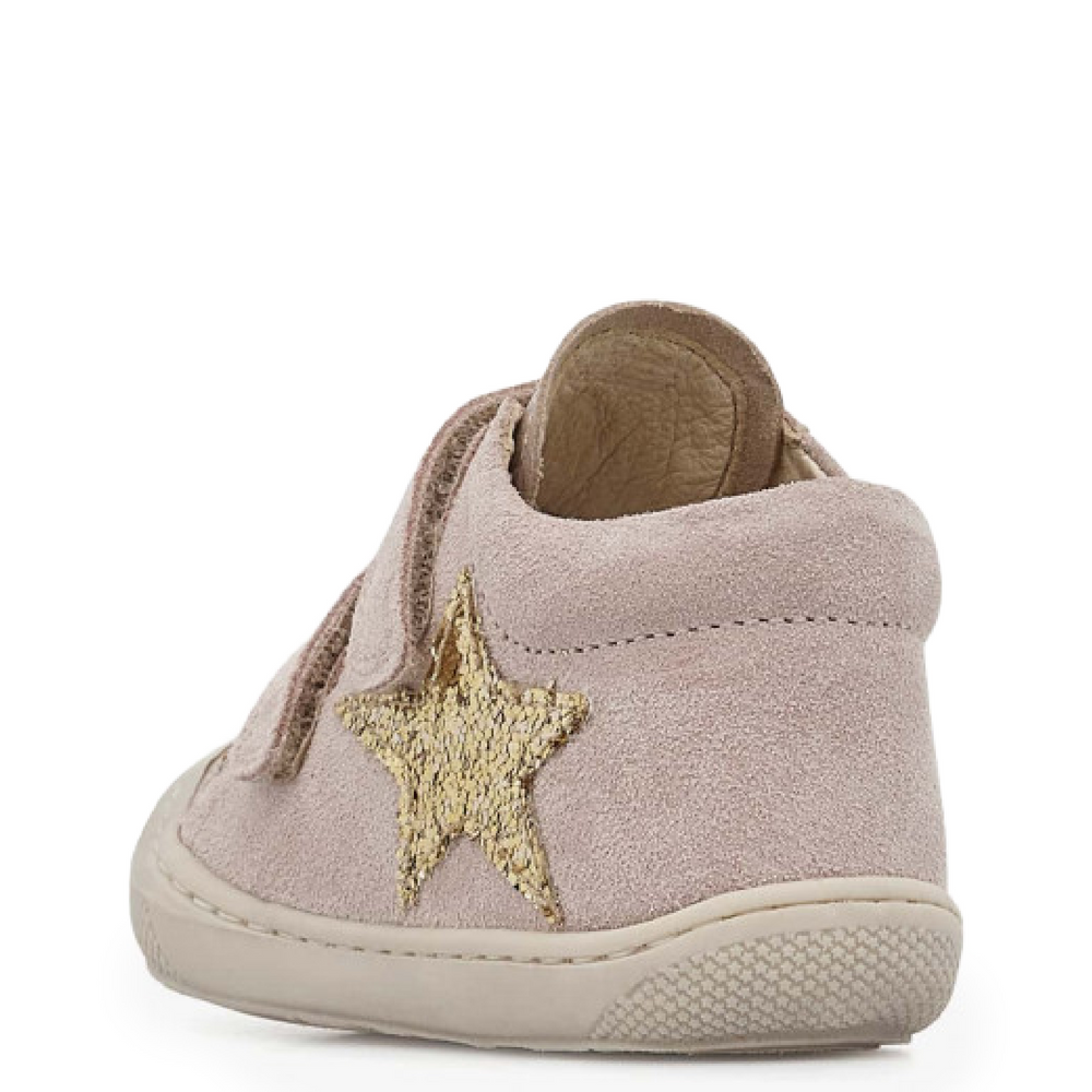 NATURINO KOLDE VL Met.Pebbled / Suede / Glitter Cipria-Platinum