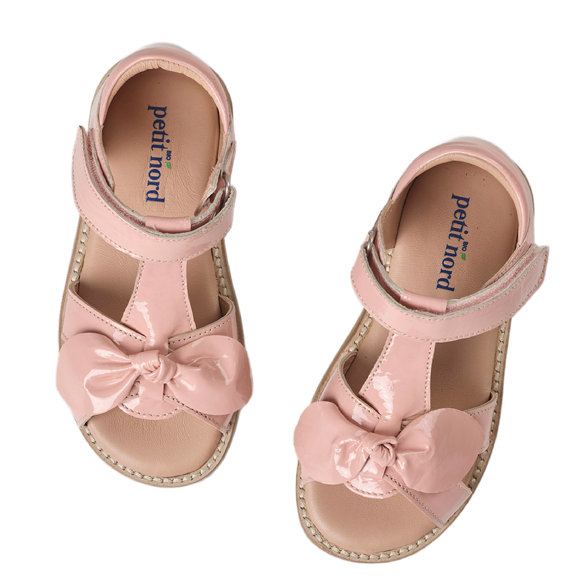 (20598/A) Bow Sandal Peach Patent - MintMouse (Unicorner Concept Store)