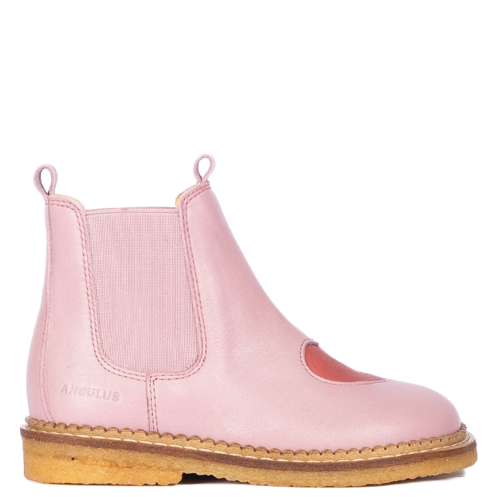 Chelsea boots with heart - Mauve - MintMouse (Unicorner Concept Store)