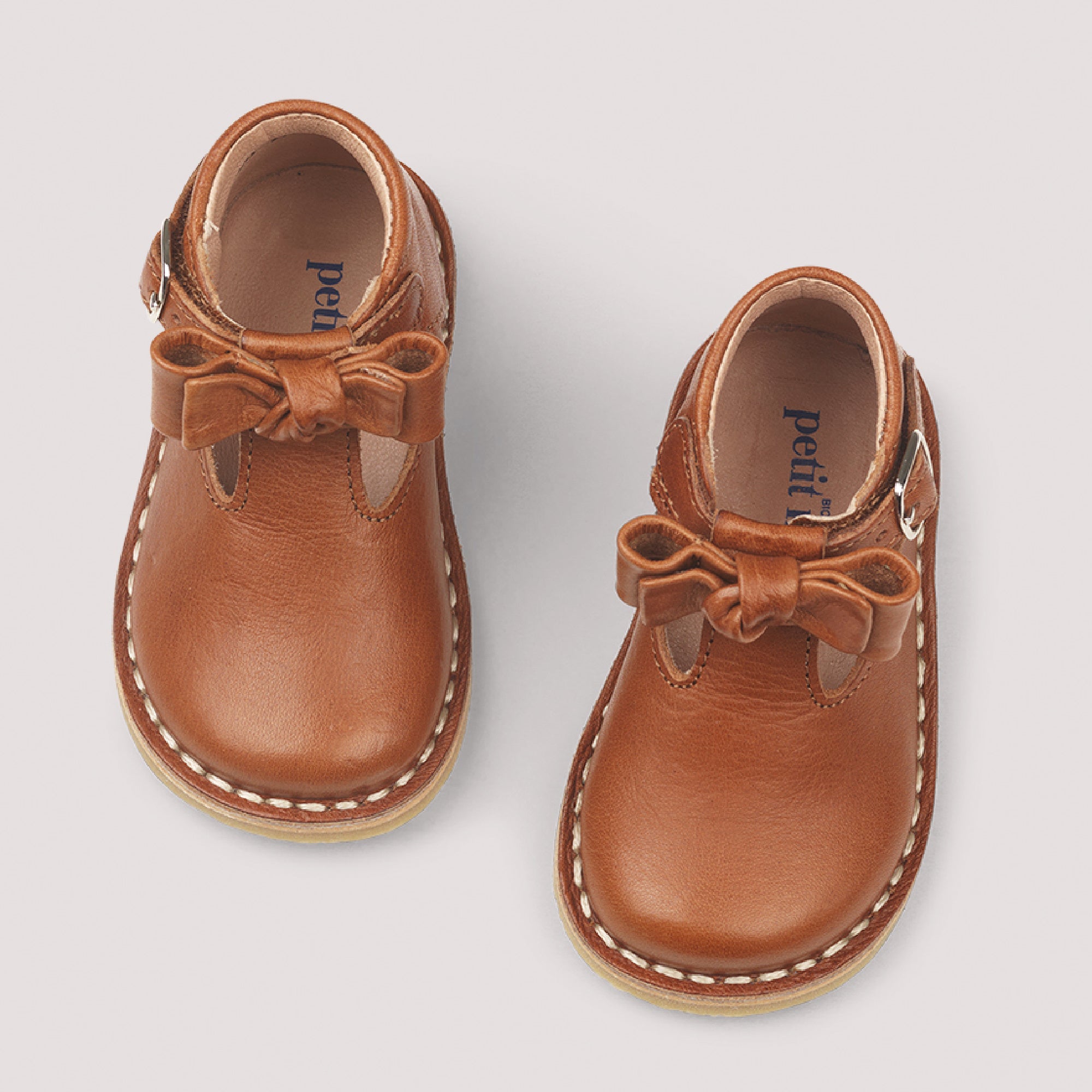 T-Bar Bow cognac - MintMouse (Unicorner Concept Store)