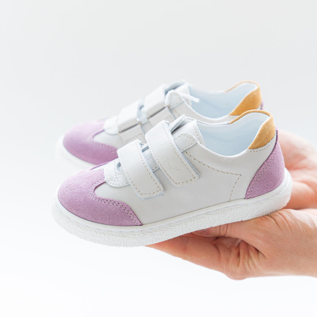 (2708D-38) Low Velcro sneakers White Fushia - MintMouse (Unicorner Concept Store)