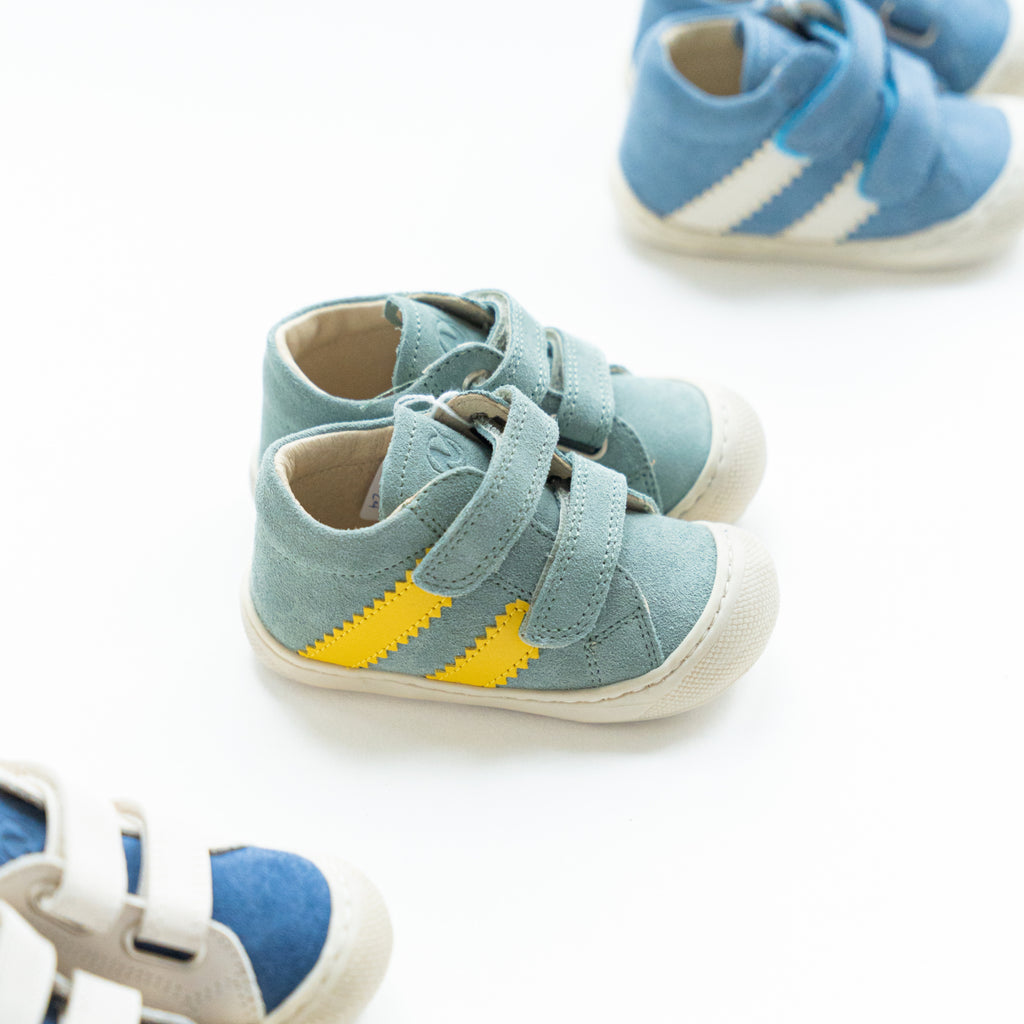 Naturino Macks  2 VL - Suede Sage-Yellow - MintMouse (Unicorner Concept Store)