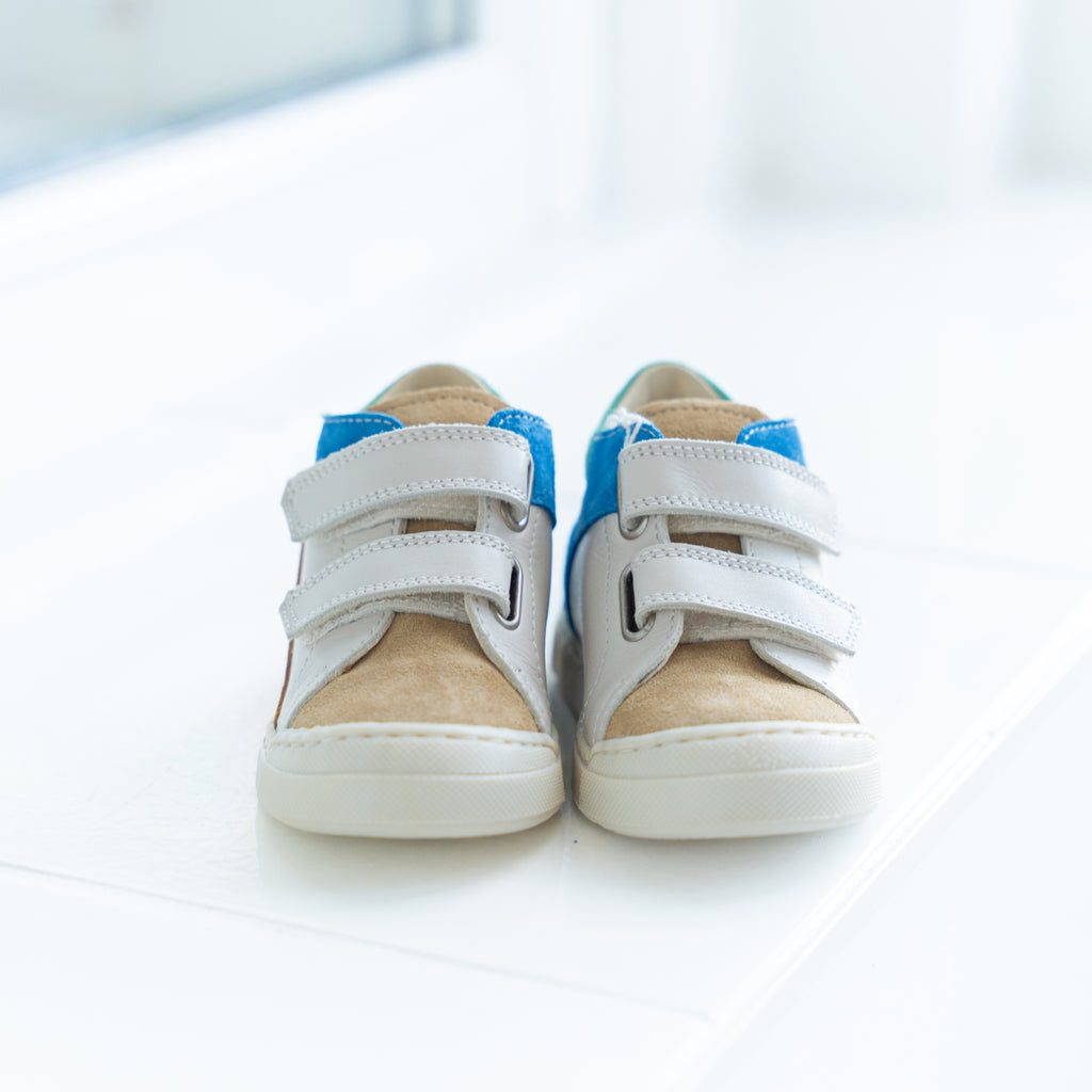 Falcotto Aveniss VL Suede/Nappa Milk-Sand-Green - MintMouse (Unicorner Concept Store)