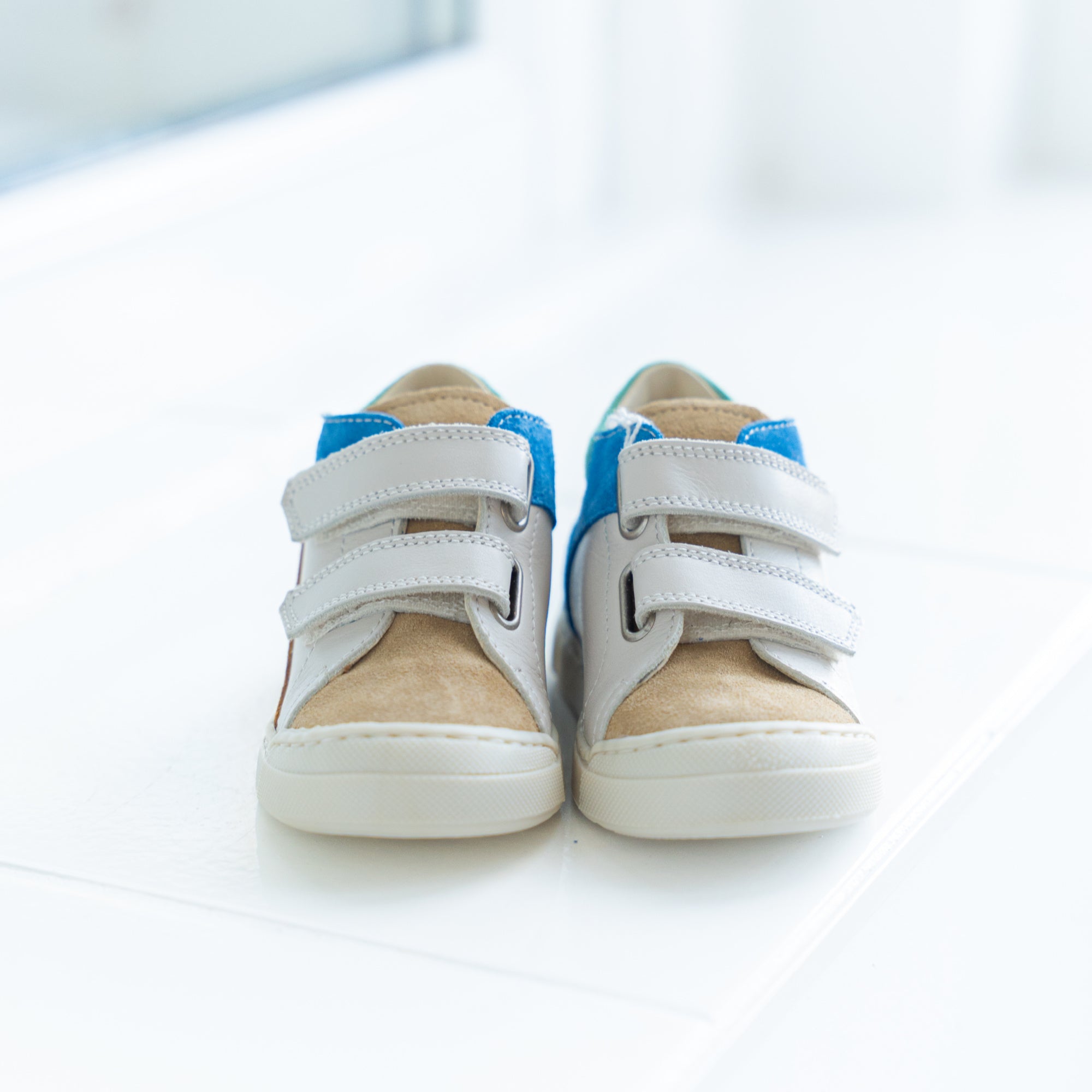 Falcotto Aveniss VL Suede/Nappa Milk-Sand-Green - MintMouse (Unicorner Concept Store)