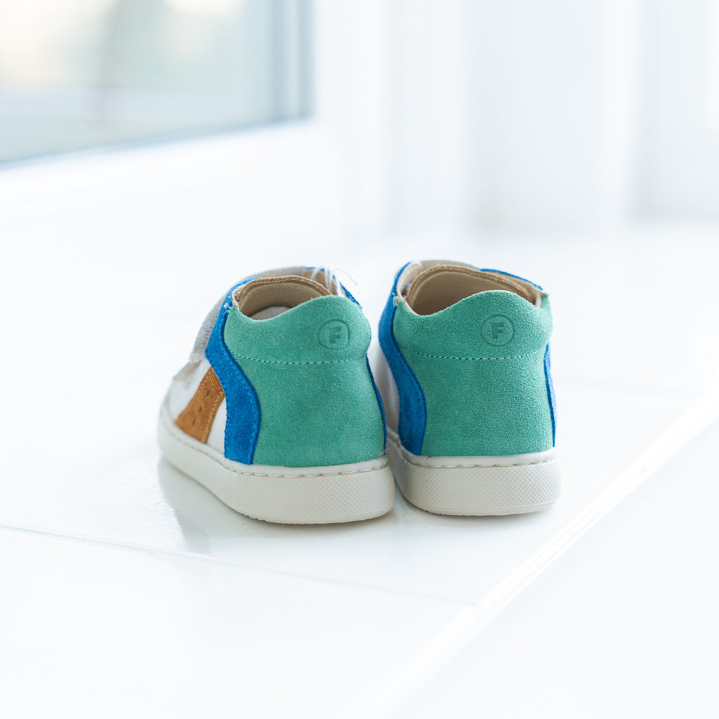 Falcotto Aveniss VL Suede/Nappa Milk-Sand-Green - MintMouse (Unicorner Concept Store)