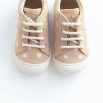 Naturino Cocoon - Embr. Daisies Suede Sand